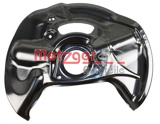 Spritzblech, Bremsscheibe Vorderachse rechts METZGER AUTOTEILE 6115236 Bild Spritzblech, Bremsscheibe Vorderachse rechts METZGER AUTOTEILE 6115236