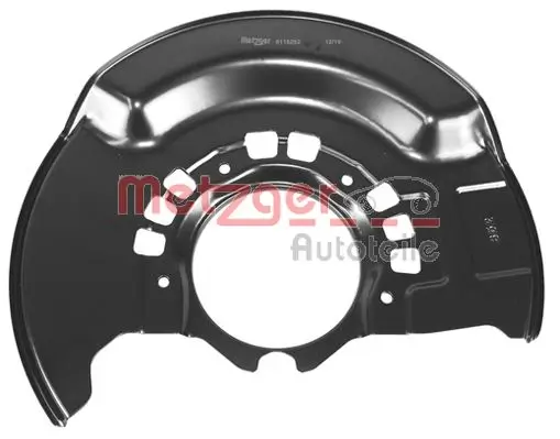 Spritzblech, Bremsscheibe Vorderachse rechts METZGER AUTOTEILE 6115252 Bild Spritzblech, Bremsscheibe Vorderachse rechts METZGER AUTOTEILE 6115252