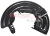 Spritzblech, Bremsscheibe Vorderachse links METZGER AUTOTEILE 6115255