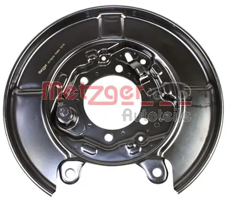 Spritzblech, Bremsscheibe Hinterachse rechts METZGER AUTOTEILE 6115276 Bild Spritzblech, Bremsscheibe Hinterachse rechts METZGER AUTOTEILE 6115276