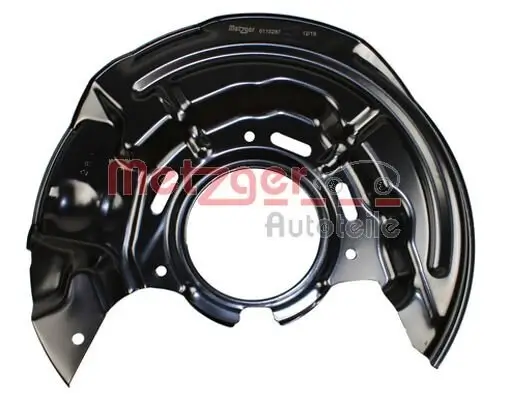 Spritzblech, Bremsscheibe Vorderachse links METZGER AUTOTEILE 6115287