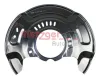 Spritzblech, Bremsscheibe Vorderachse rechts METZGER AUTOTEILE 6115294