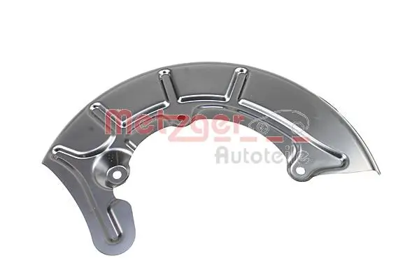 Spritzblech, Bremsscheibe Vorderachse links METZGER AUTOTEILE 6115329