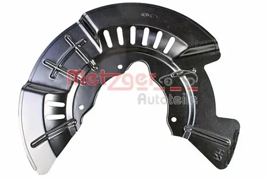 Spritzblech, Bremsscheibe Vorderachse rechts METZGER AUTOTEILE 6115350 Bild Spritzblech, Bremsscheibe Vorderachse rechts METZGER AUTOTEILE 6115350