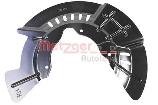 Spritzblech, Bremsscheibe Vorderachse rechts METZGER AUTOTEILE 6115350 Bild Spritzblech, Bremsscheibe Vorderachse rechts METZGER AUTOTEILE 6115350
