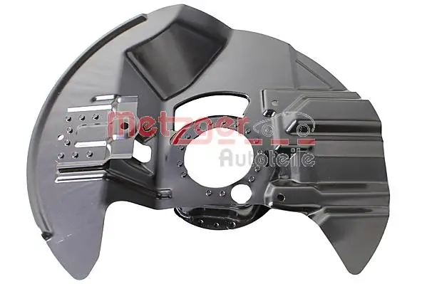 Spritzblech, Bremsscheibe Vorderachse links METZGER AUTOTEILE 6115427