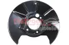Spritzblech, Bremsscheibe Hinterachse rechts METZGER AUTOTEILE 6115488
