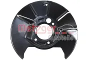 Spritzblech, Bremsscheibe Hinterachse rechts METZGER AUTOTEILE 6115488