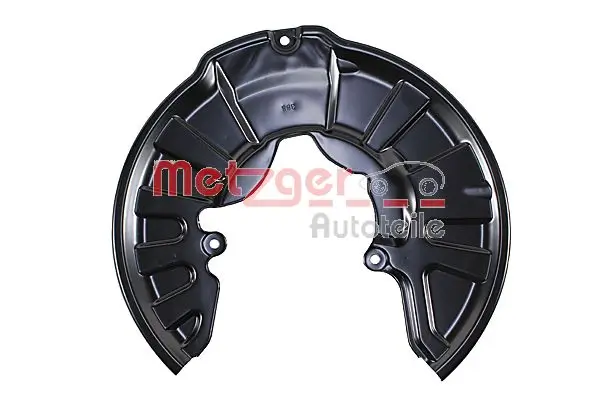Spritzblech, Bremsscheibe Vorderachse rechts METZGER AUTOTEILE 6115492