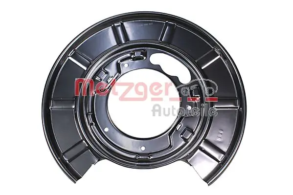 Spritzblech, Bremsscheibe Hinterachse rechts METZGER AUTOTEILE 6115496