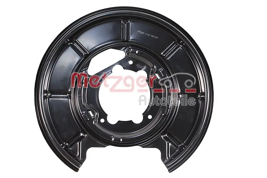 Spritzblech, Bremsscheibe Hinterachse links METZGER AUTOTEILE 6115497