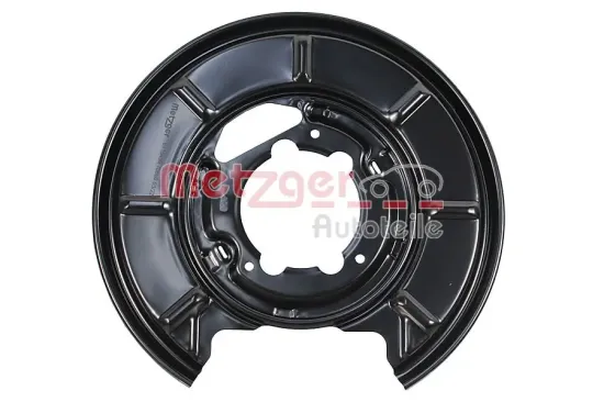 Spritzblech, Bremsscheibe Hinterachse rechts METZGER AUTOTEILE 6115498 Bild Spritzblech, Bremsscheibe Hinterachse rechts METZGER AUTOTEILE 6115498