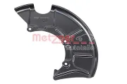 Spritzblech, Bremsscheibe Vorderachse links METZGER AUTOTEILE 6115499