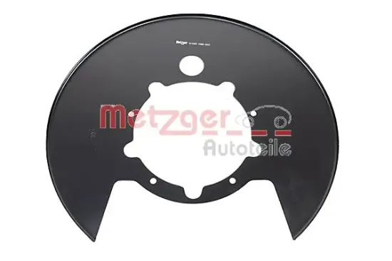 Spritzblech, Bremsscheibe Hinterachse links Hinterachse rechts METZGER AUTOTEILE 6115501 Bild Spritzblech, Bremsscheibe Hinterachse links Hinterachse rechts METZGER AUTOTEILE 6115501