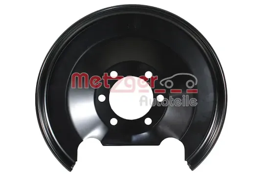 Spritzblech, Bremsscheibe Hinterachse links Hinterachse rechts METZGER AUTOTEILE 6115512 Bild Spritzblech, Bremsscheibe Hinterachse links Hinterachse rechts METZGER AUTOTEILE 6115512