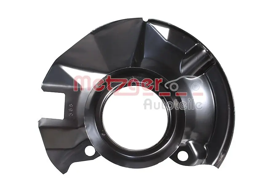 Spritzblech, Bremsscheibe Vorderachse rechts METZGER AUTOTEILE 6115524