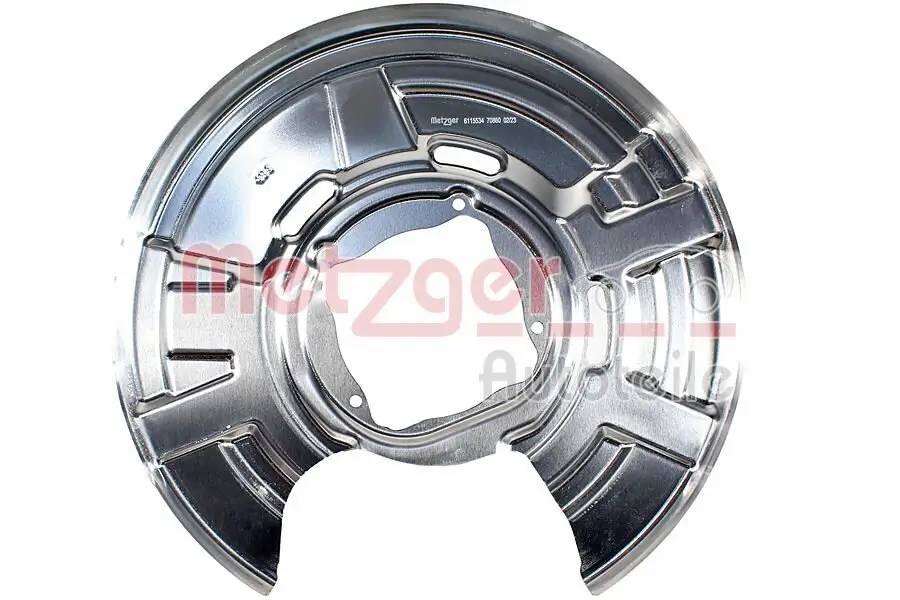 Spritzblech, Bremsscheibe Hinterachse rechts METZGER AUTOTEILE 6115534