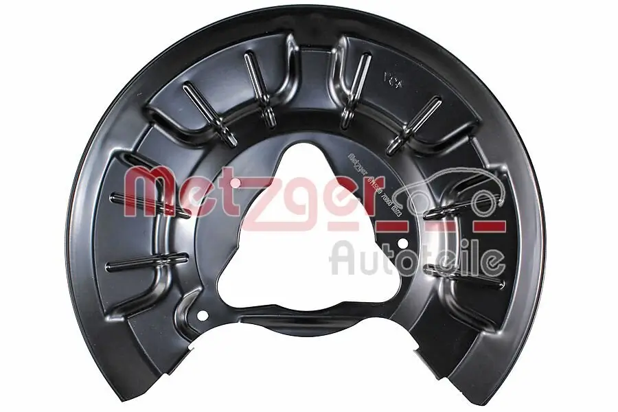 Spritzblech, Bremsscheibe Hinterachse links METZGER AUTOTEILE 6115539