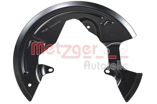 Spritzblech, Bremsscheibe Vorderachse rechts METZGER AUTOTEILE 6115548 Bild Spritzblech, Bremsscheibe Vorderachse rechts METZGER AUTOTEILE 6115548