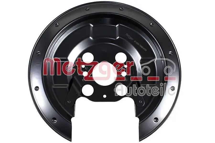 Spritzblech, Bremsscheibe Hinterachse links Hinterachse rechts METZGER AUTOTEILE 6115551