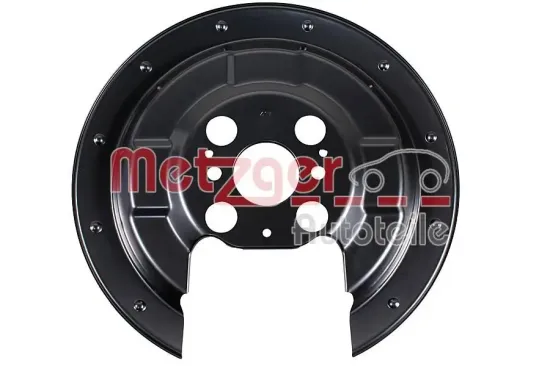 Spritzblech, Bremsscheibe Hinterachse links Hinterachse rechts METZGER AUTOTEILE 6115551 Bild Spritzblech, Bremsscheibe Hinterachse links Hinterachse rechts METZGER AUTOTEILE 6115551