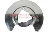 Spritzblech, Bremsscheibe Hinterachse rechts METZGER AUTOTEILE 6115566 Bild Spritzblech, Bremsscheibe Hinterachse rechts METZGER AUTOTEILE 6115566