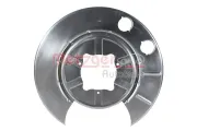 Spritzblech, Bremsscheibe Hinterachse rechts METZGER AUTOTEILE 6115570