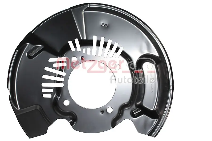 Spritzblech, Bremsscheibe Vorderachse links METZGER AUTOTEILE 6115575
