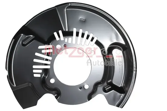 Spritzblech, Bremsscheibe Vorderachse links METZGER AUTOTEILE 6115575 Bild Spritzblech, Bremsscheibe Vorderachse links METZGER AUTOTEILE 6115575