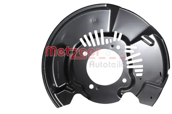 Spritzblech, Bremsscheibe Vorderachse rechts METZGER AUTOTEILE 6115576 Bild Spritzblech, Bremsscheibe Vorderachse rechts METZGER AUTOTEILE 6115576