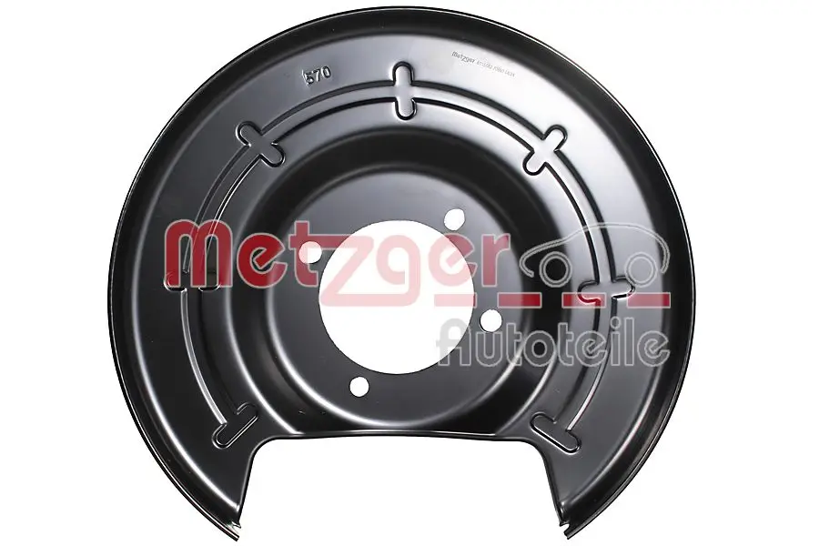 Spritzblech, Bremsscheibe Hinterachse rechts METZGER AUTOTEILE 6115582