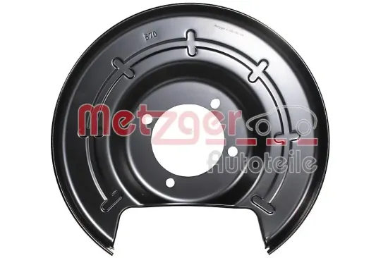 Spritzblech, Bremsscheibe Hinterachse rechts METZGER AUTOTEILE 6115582 Bild Spritzblech, Bremsscheibe Hinterachse rechts METZGER AUTOTEILE 6115582