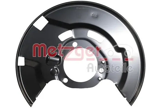 Spritzblech, Bremsscheibe Vorderachse rechts METZGER AUTOTEILE 6115586 Bild Spritzblech, Bremsscheibe Vorderachse rechts METZGER AUTOTEILE 6115586