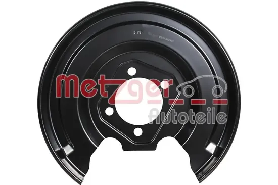 Spritzblech, Bremsscheibe Hinterachse links METZGER AUTOTEILE 6115587 Bild Spritzblech, Bremsscheibe Hinterachse links METZGER AUTOTEILE 6115587