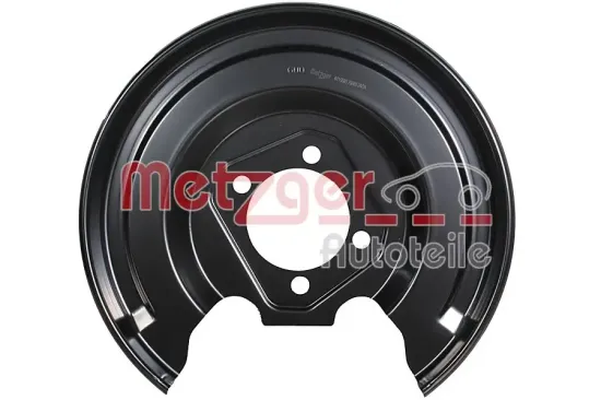 Spritzblech, Bremsscheibe Hinterachse rechts METZGER AUTOTEILE 6115588 Bild Spritzblech, Bremsscheibe Hinterachse rechts METZGER AUTOTEILE 6115588