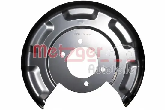 Spritzblech, Bremsscheibe Hinterachse rechts METZGER AUTOTEILE 6115590 Bild Spritzblech, Bremsscheibe Hinterachse rechts METZGER AUTOTEILE 6115590