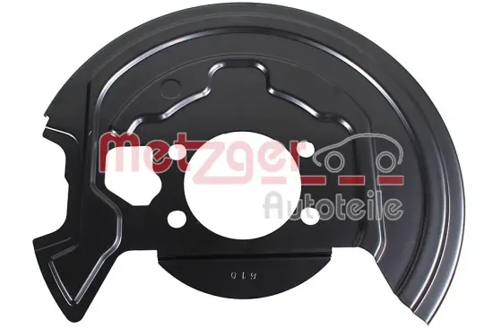 Spritzblech, Bremsscheibe Vorderachse links METZGER AUTOTEILE 6115591 Bild Spritzblech, Bremsscheibe Vorderachse links METZGER AUTOTEILE 6115591