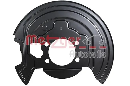 Spritzblech, Bremsscheibe Vorderachse rechts METZGER AUTOTEILE 6115592 Bild Spritzblech, Bremsscheibe Vorderachse rechts METZGER AUTOTEILE 6115592