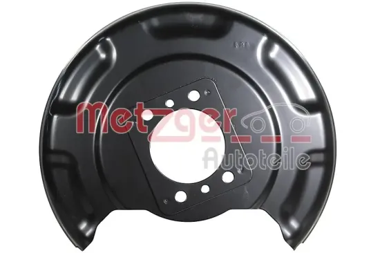 Spritzblech, Bremsscheibe Hinterachse links METZGER AUTOTEILE 6115595 Bild Spritzblech, Bremsscheibe Hinterachse links METZGER AUTOTEILE 6115595