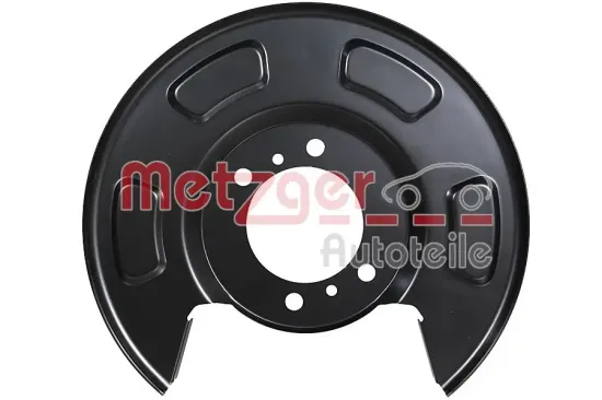 Spritzblech, Bremsscheibe Hinterachse rechts METZGER AUTOTEILE 6115598 Bild Spritzblech, Bremsscheibe Hinterachse rechts METZGER AUTOTEILE 6115598