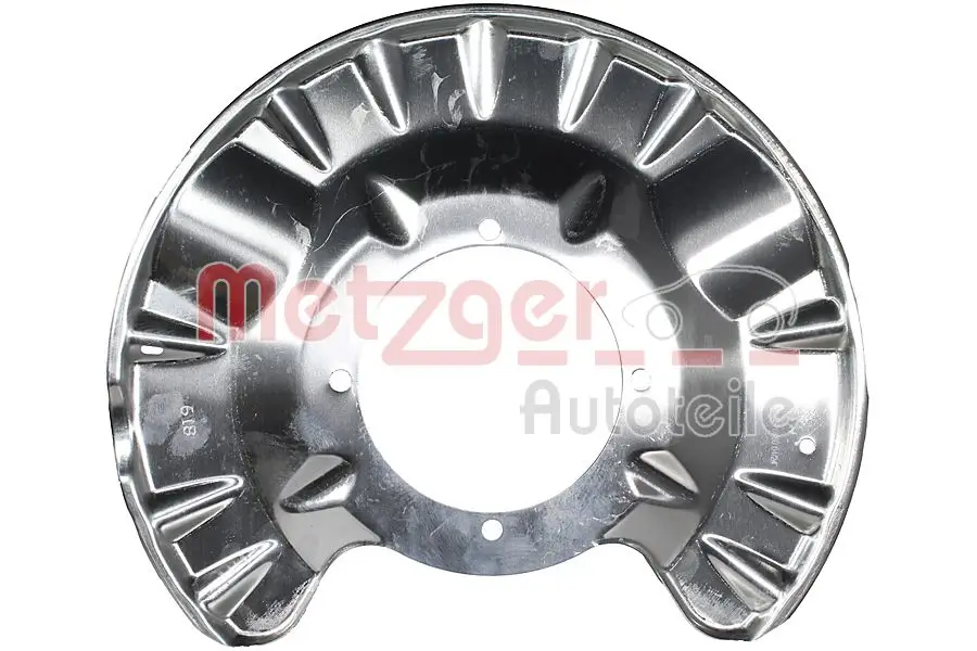 Spritzblech, Bremsscheibe Hinterachse rechts METZGER AUTOTEILE 6115602