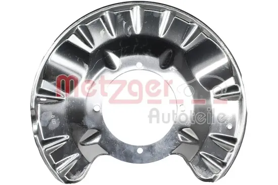 Spritzblech, Bremsscheibe Hinterachse rechts METZGER AUTOTEILE 6115602 Bild Spritzblech, Bremsscheibe Hinterachse rechts METZGER AUTOTEILE 6115602