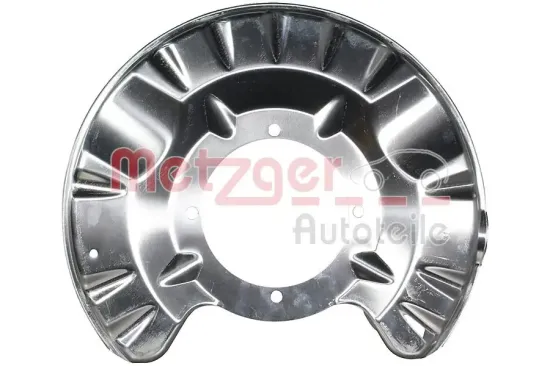 Spritzblech, Bremsscheibe Hinterachse rechts METZGER AUTOTEILE 6115602 Bild Spritzblech, Bremsscheibe Hinterachse rechts METZGER AUTOTEILE 6115602