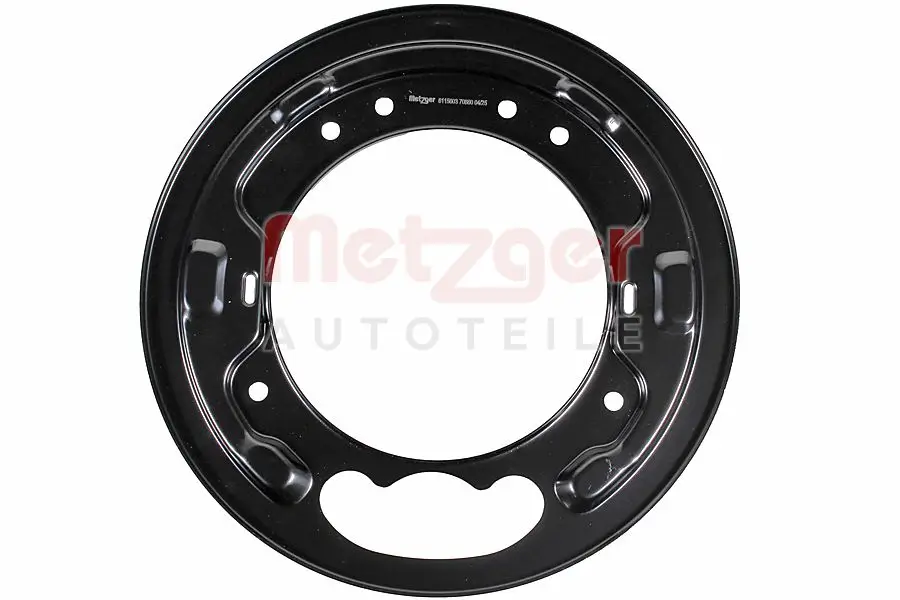 Spritzblech, Bremsscheibe Hinterachse links Hinterachse rechts METZGER AUTOTEILE 6115603