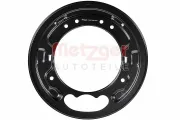 Spritzblech, Bremsscheibe Hinterachse links Hinterachse rechts METZGER AUTOTEILE 6115603