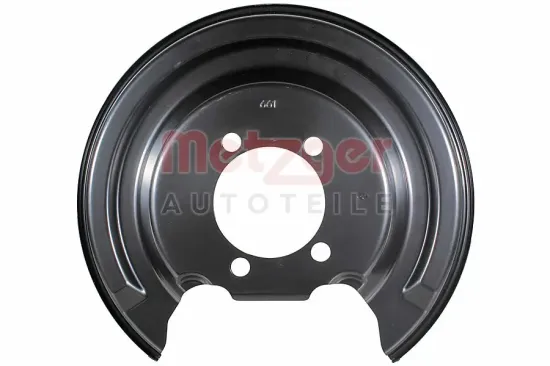 Spritzblech, Bremsscheibe Hinterachse links METZGER AUTOTEILE 6115609 Bild Spritzblech, Bremsscheibe Hinterachse links METZGER AUTOTEILE 6115609