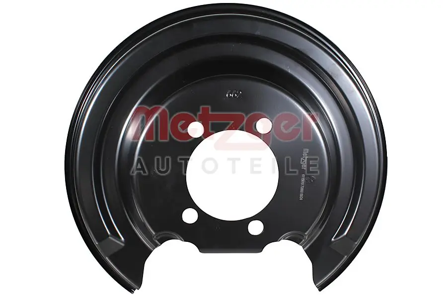 Spritzblech, Bremsscheibe Hinterachse rechts METZGER AUTOTEILE 6115610