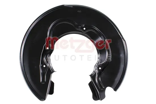 Spritzblech, Bremsscheibe Hinterachse links METZGER AUTOTEILE 6115615 Bild Spritzblech, Bremsscheibe Hinterachse links METZGER AUTOTEILE 6115615