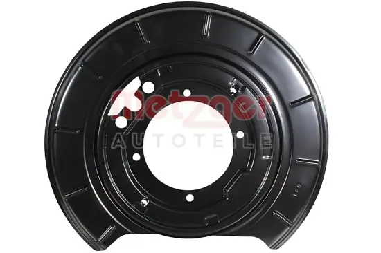 Spritzblech, Bremsscheibe Hinterachse links METZGER AUTOTEILE 6115617 Bild Spritzblech, Bremsscheibe Hinterachse links METZGER AUTOTEILE 6115617