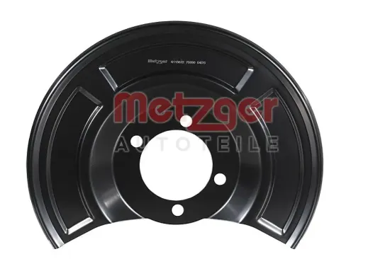 Spritzblech, Bremsscheibe Hinterachse rechts METZGER AUTOTEILE 6115622 Bild Spritzblech, Bremsscheibe Hinterachse rechts METZGER AUTOTEILE 6115622